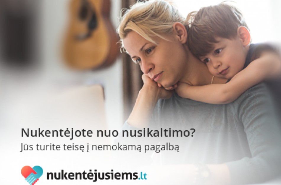 Nauja informacinė svetainė nukentėjusiems nuo nusikaltimų 