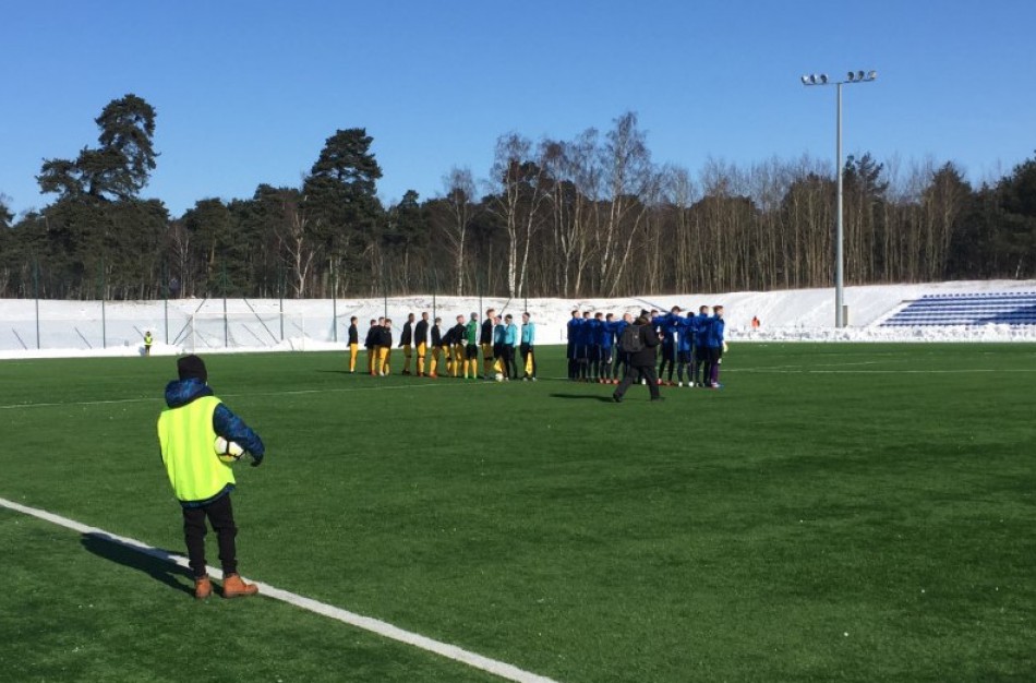 FK „Jonava” naujojo sezono starte išplėšė lygiąsias!