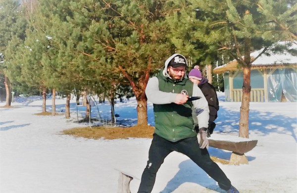 Karštos lietuvių ir latvių kovos Lietuvos diskgolfo žiemos čempionate vykusiame Jonavos rajone