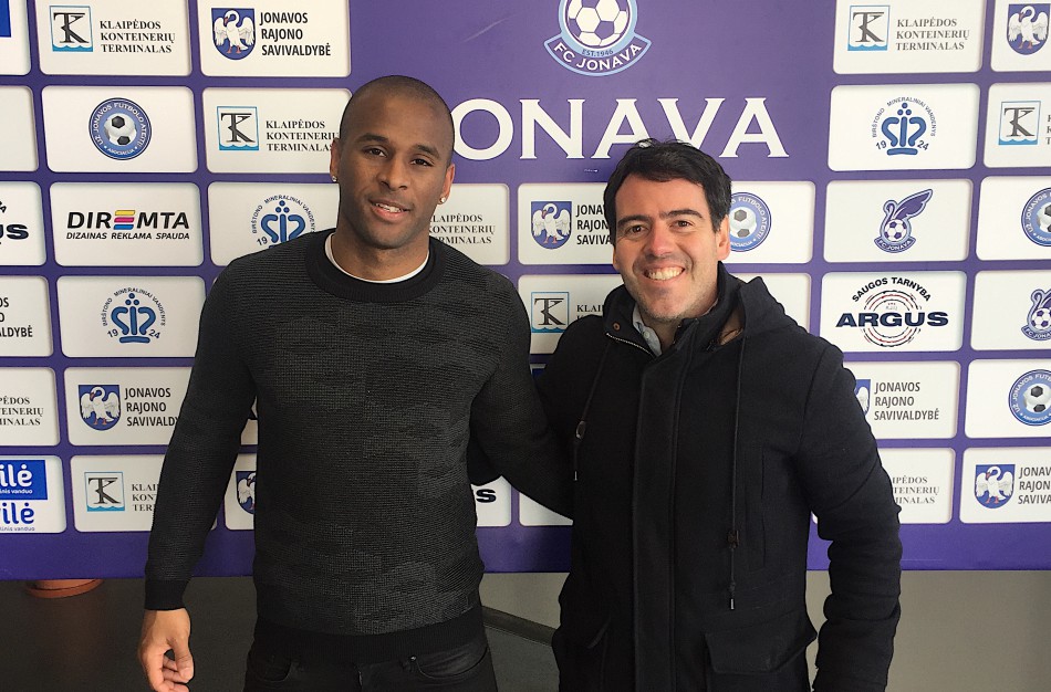 FK „Jonava” ekipoje – puolėjas Michael Thuique