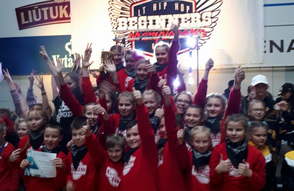 Pirmoji vieta Hip Hop Lietuvos šokių čempionate - jonaviečiams