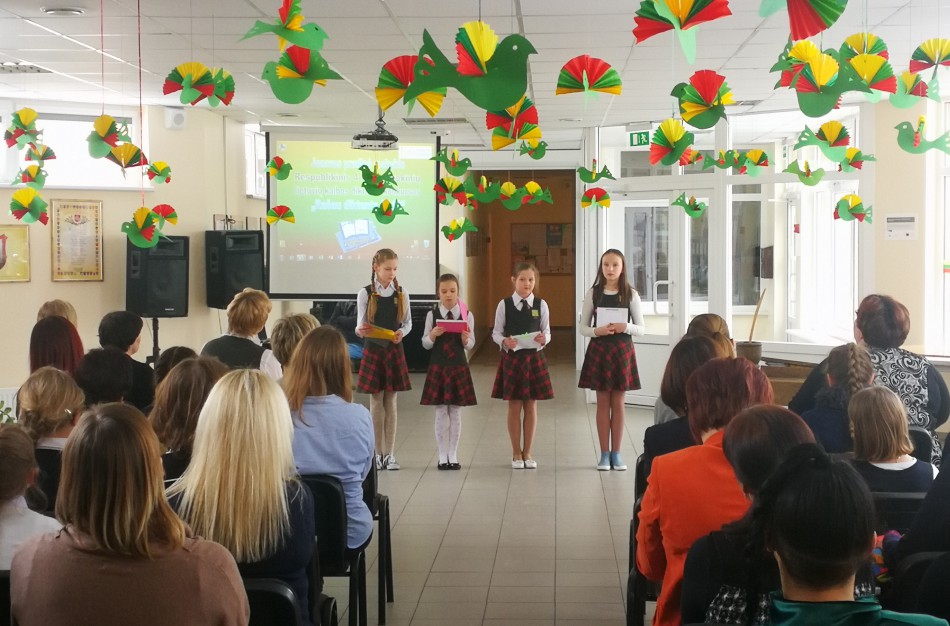 Respublikinis IV klasių mokinių lietuvių kalbos diktanto konkursas „ Rašau diktantą 2018“ 
