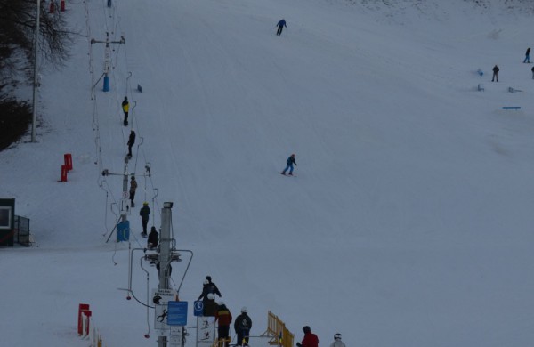 Slidinėjimo trasose – lankytojų antplūdis