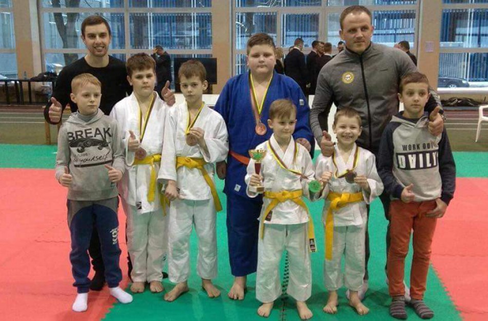 Metų pradžioje sėkmingi jaunųjų dziudistų pasirodymai