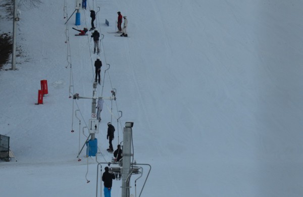 Slidinėjimo trasose – lankytojų antplūdis