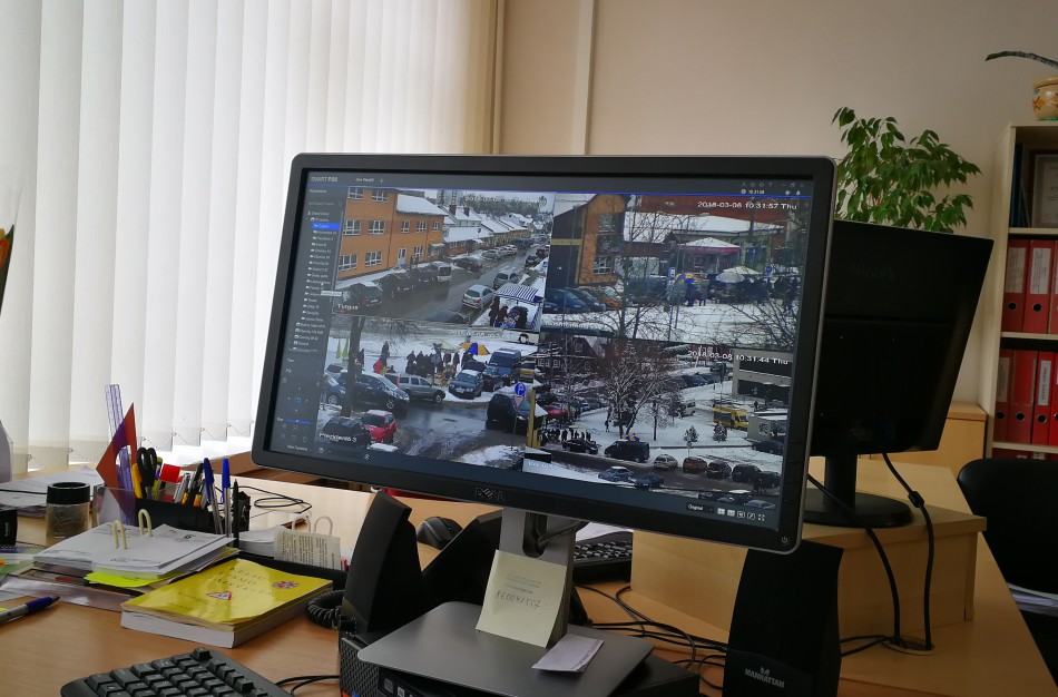 Jonavos prokuratūrai pateiktas skundas dėl miesto stebėjimo kamerų kokybės