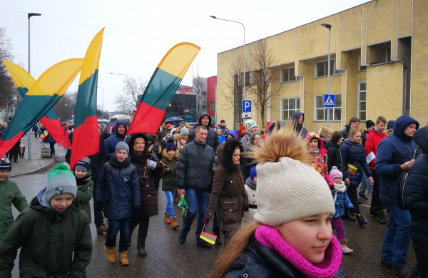 Kovo – 11 – osios bėgimas ir Patriotinė eisena - stiprybės ir vienybės šventė