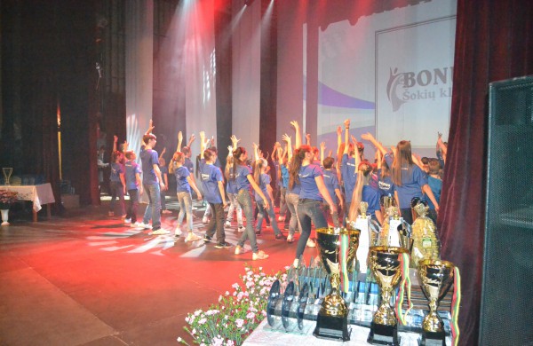 Gėlės, padėkos ir linkėjimai - geriausiems sportininkams