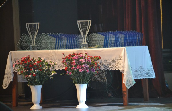 Gėlės, padėkos ir linkėjimai - geriausiems sportininkams