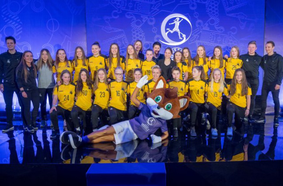 Europos U-17 merginų futbolo čempionate, Lietuvos rinktinės komandoje - jonavietės