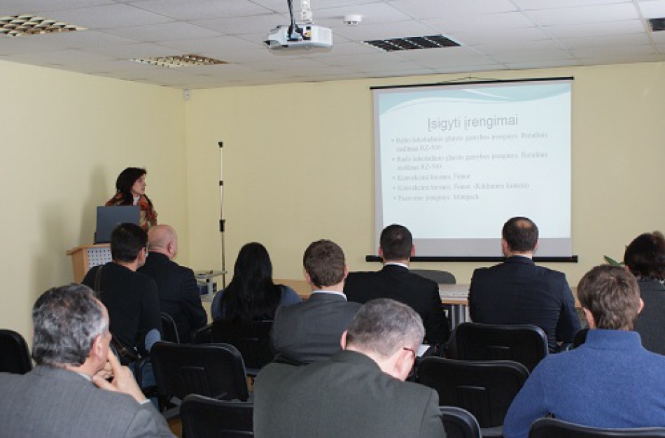 Prasideda mokymai dėl VUI projektų įgyvendinimo tikslų ir uždavinių bei paraiškų subsidijai gauti rengimo