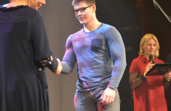 Gėlės, padėkos ir linkėjimai - geriausiems sportininkams