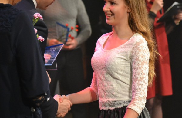 Gėlės, padėkos ir linkėjimai - geriausiems sportininkams