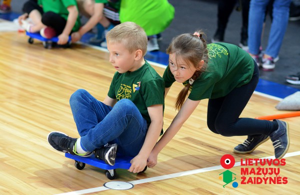 Lietuvos mažųjų žaidynės – sveikus kūnus ir požiūrį formuojantis projektas