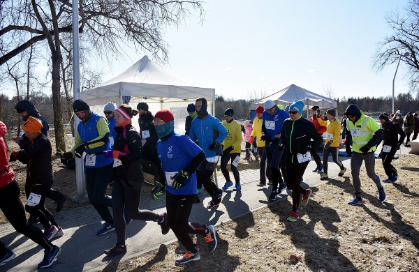 Žvarbus šešių valandų bėgimas