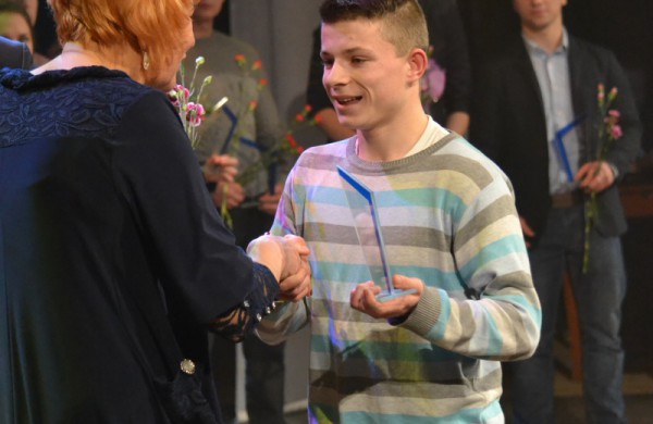 Gėlės, padėkos ir linkėjimai - geriausiems sportininkams