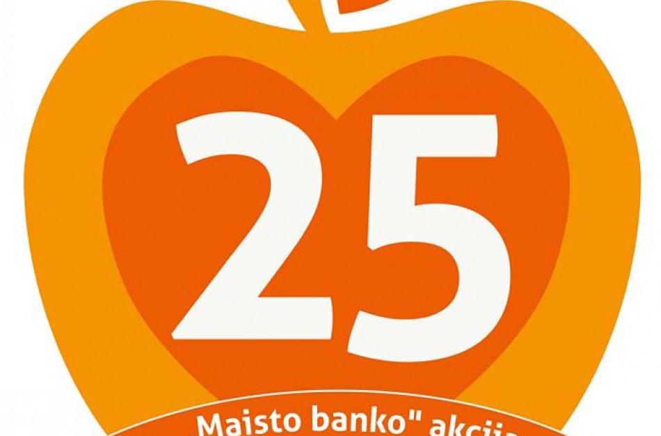 Savaitgalį vyks jubiliejinė „Maisto banko” akcija