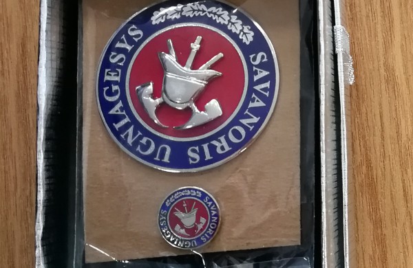 Šiandien papildytos savanorių ugniagesių gretos