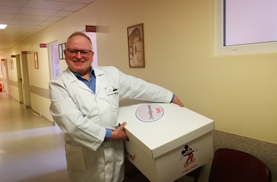 Šiandien įteiktas pirmasis kūdikio kraitelis