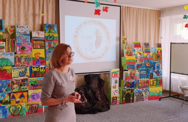 Dailaus rašto konkurse ,,Mažoji plunksnelė – 2018“ varžėsi  priešmokyklinukai 