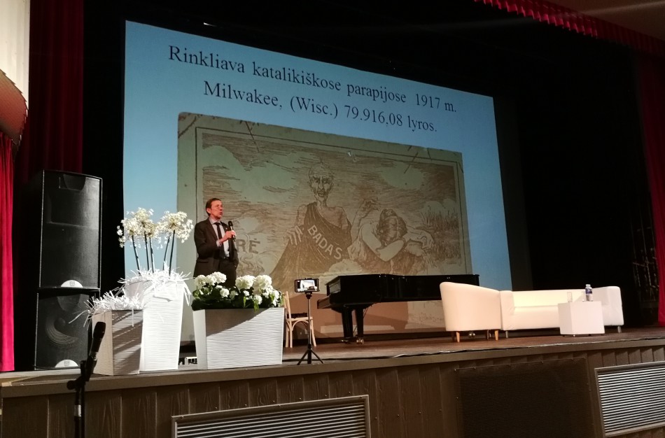 Diskusija „Mano idėja Lietuvai“ į Jonavą atviliojo Prof. dr. Liudą Mažylį