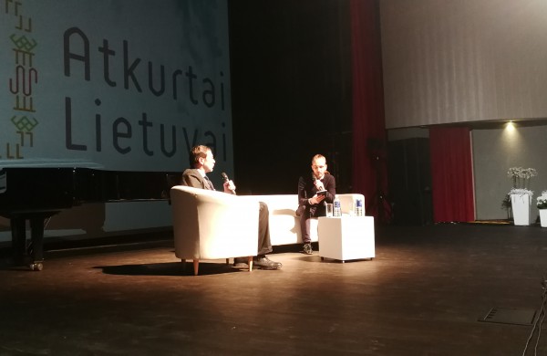 Diskusija „Mano idėja Lietuvai“ į Jonavą atviliojo Prof. dr. Liudą Mažylį