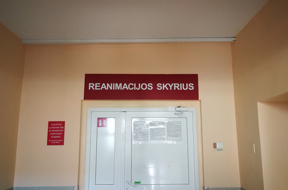 Pokyčiai Jonavos reanimacijos skyriuje: laukiamas remontas ir pacientų dovanos