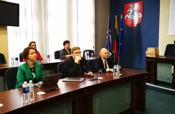 Jonavoje lankėsi ministras Linas Kukuraitis