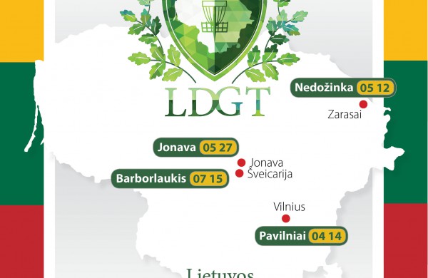 Pirmasis Lietuvos diskgolfo taurės etapas 