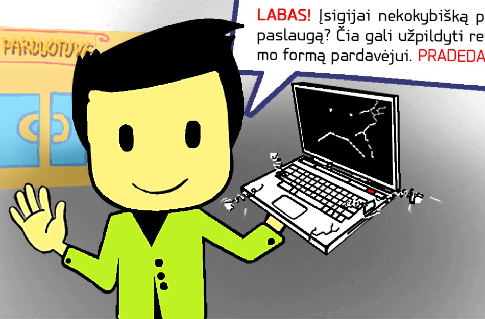 Projektas www.reikalauk.lt keičia vartotojų požiūrį į savo teises