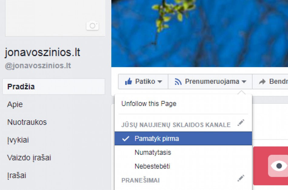 Kaip nepražiopsoti svarbių įvykių?