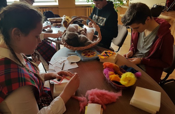 Rajoninis integruotos veiklos projektas „Lino spalvos“