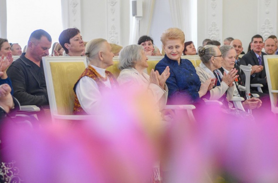 Ordinas „Už nuopelnus Lietuvai“ įteiktas jonaviškei 