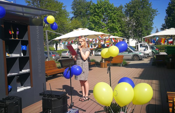 Jonavos viešojoje bibliotekoje paminėta Europos diena