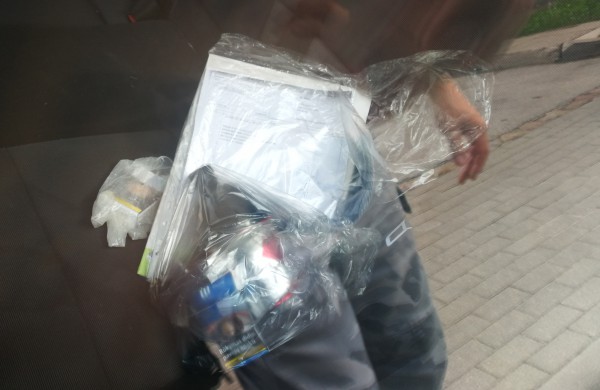 BMW automobilyje rasta galimai narkotinių medžiagų