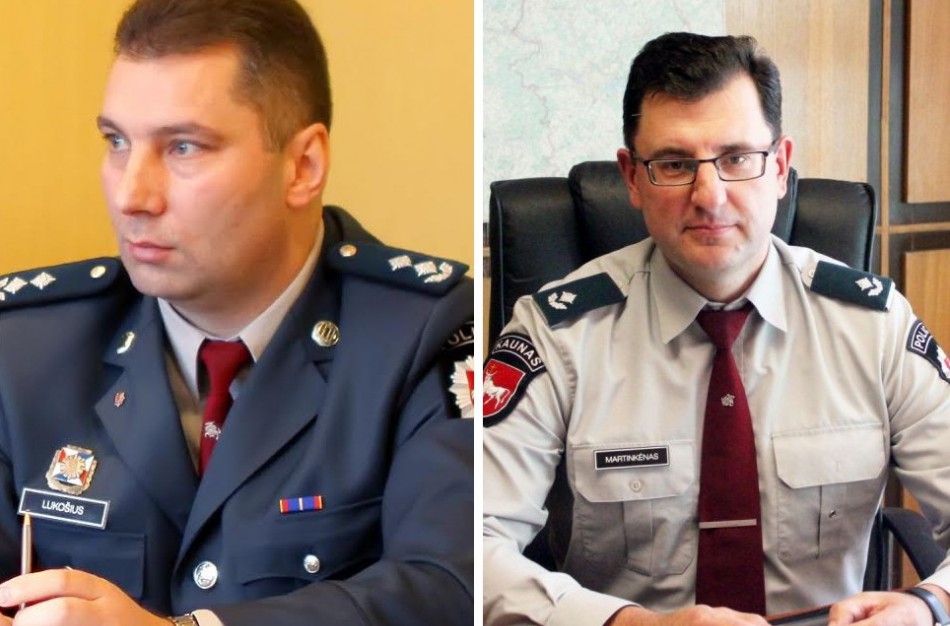 Pokyčiai Kauno apskrities policijos komisariatuose 