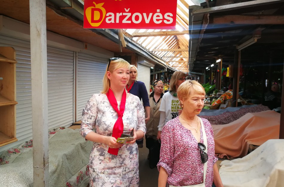 VMI ir "Sodra" specialistai Jonavos turgavietėse sukėlė sąmyšį