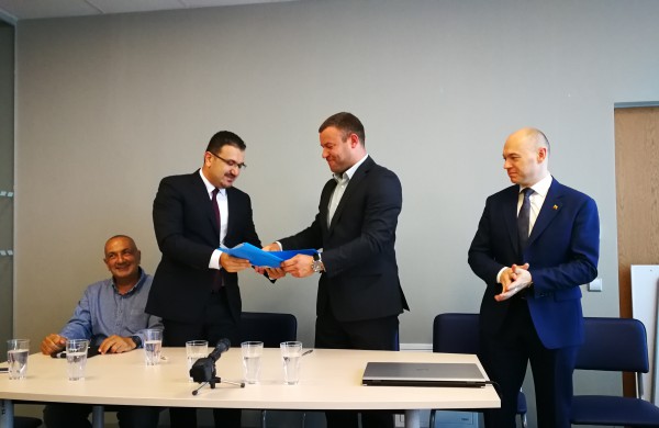 Pasirašytas bendradarbiavimo memorandumas tarp JSK ir potencialių rėmėjų iš Turkijos