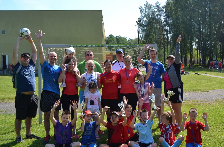 Vaikų ir šeimų baigiamasis futbolo turnyras