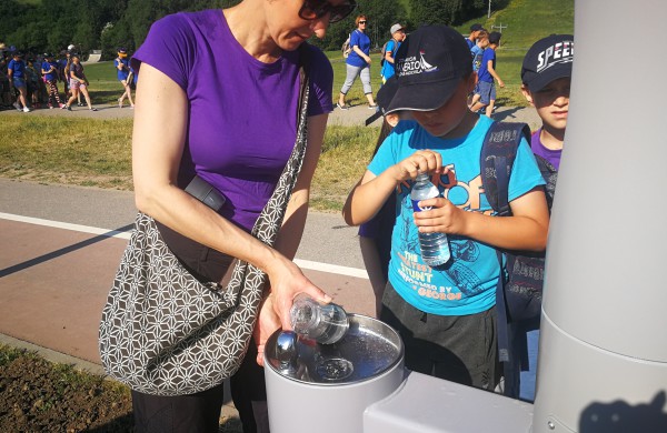 Pirmasis toks Jonavoje – trijų pakopų geriamo vandens fontanėlis