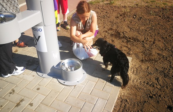 Pirmasis toks Jonavoje – trijų pakopų geriamo vandens fontanėlis