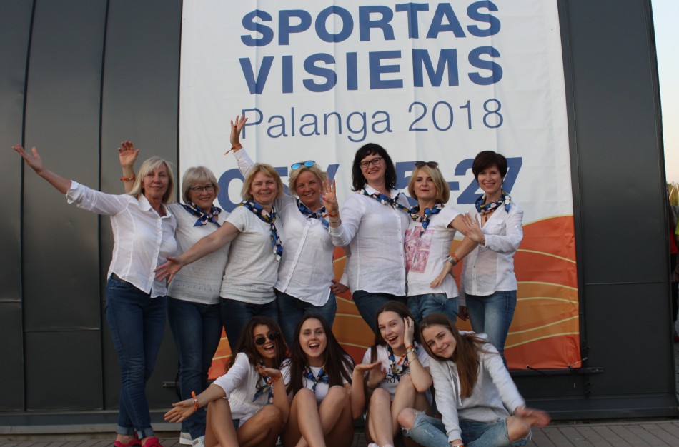 "Sportas visiems" festivalyje Palangoje - mūsų kraštietės 
