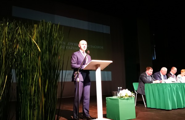 Šiais metais Lietuvos savivaldybių asociacijos (LSA) XXIV-asis suvažiavimas surengtas Jonavos kultūros centre