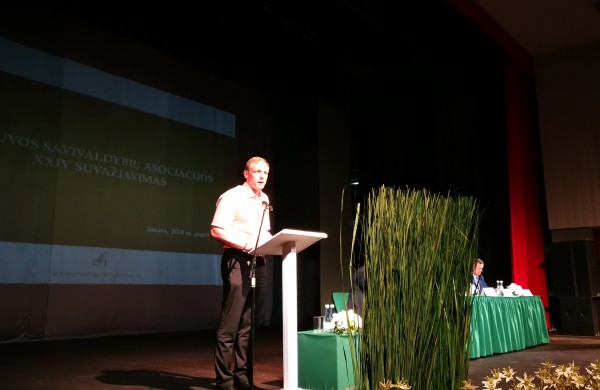 Šiais metais Lietuvos savivaldybių asociacijos (LSA) XXIV-asis suvažiavimas surengtas Jonavos kultūros centre