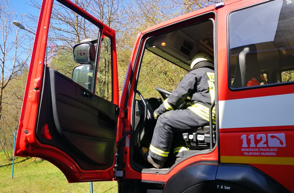 Darbingas ketvirtadienis priešgaisrinei tarnybai 