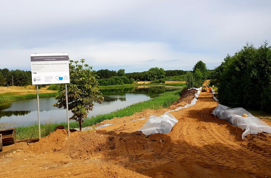 Jonavoje intensyviai plečiami dviračių – pėsčiųjų takai