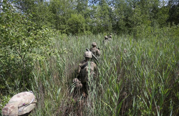 Baigėsi pratybos „Perkūno Griausmas 2018“ - uždarymo ceremonija vyko Rukloje