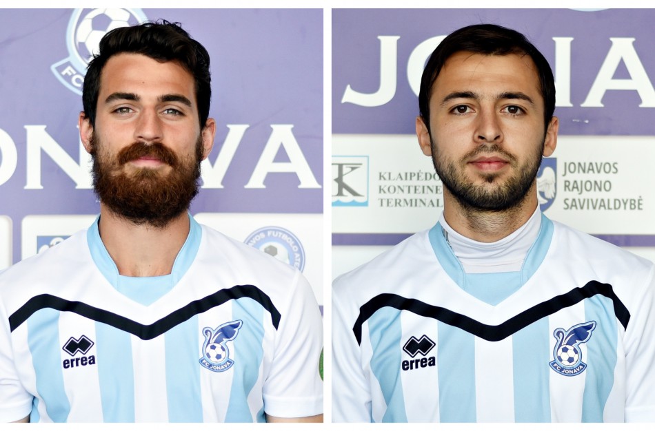FK JONAVA papildė du vidurio saugai