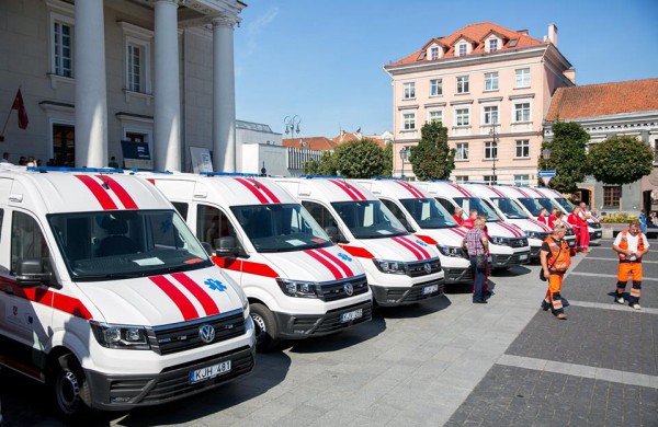 SAM šalies savivaldybėms perdavė dar 22 GMP automobilius - vienas teko Jonavai