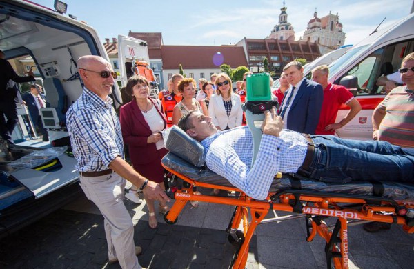 SAM šalies savivaldybėms perdavė dar 22 GMP automobilius - vienas teko Jonavai